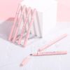 Waterproof Long Lasting Cruelty-Free Eyeliner Pencil for Eye Makeup Tool(Pink) Lipliner Color